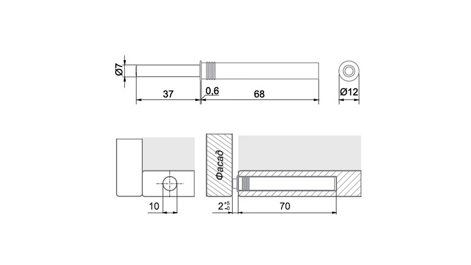 Толкатели для фасадов мебели установка 80 фото